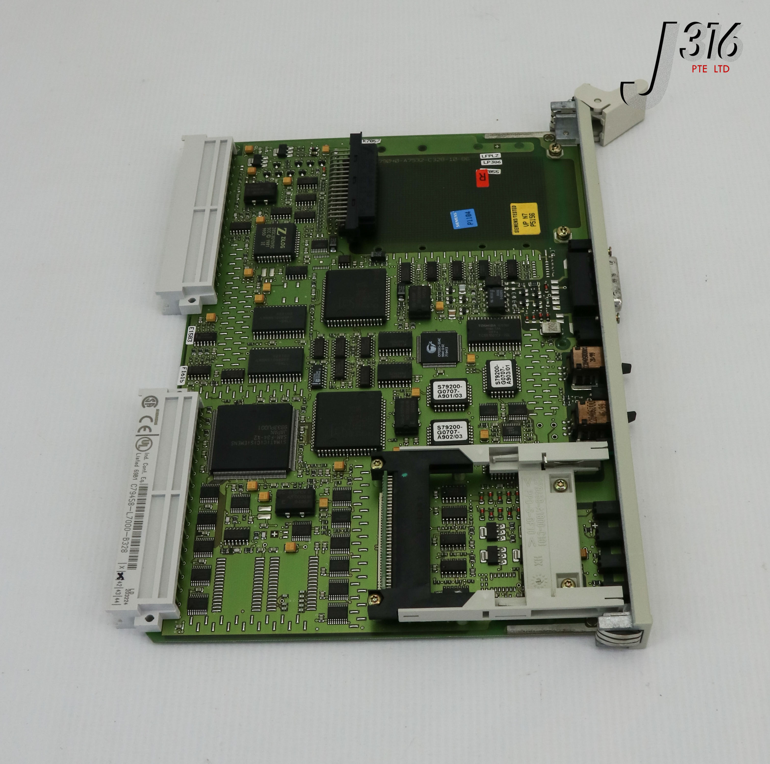 23862 SIEMENS PCB, SIMATIC S5 CPU928B BD, CENTR, PROCESS UNIT